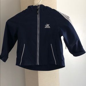 ZeroXPosur kids rain jacket with hood